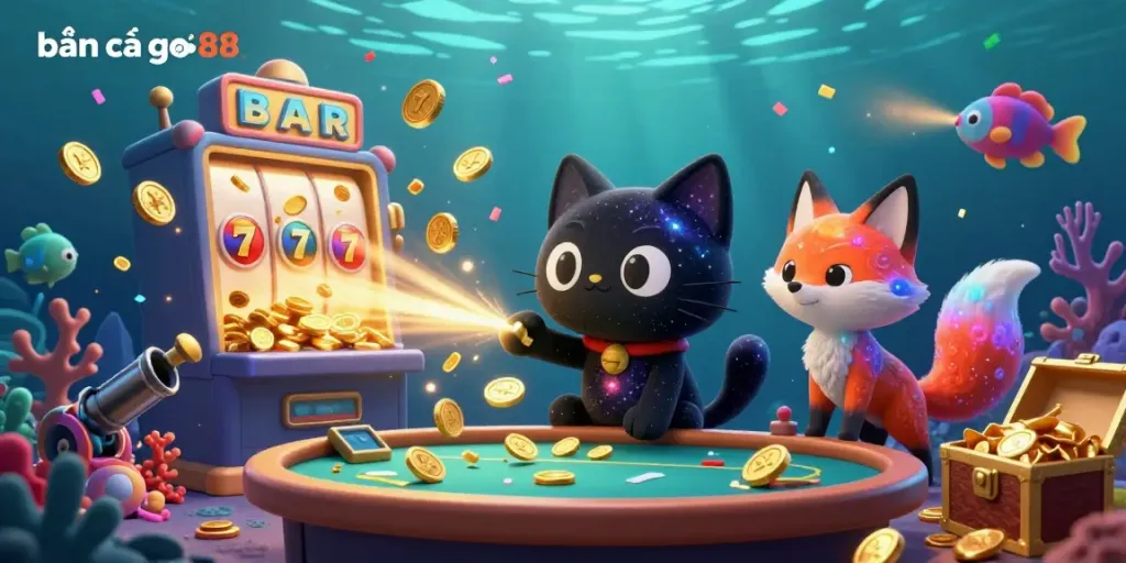 Engage in the thrilling bắn cá go88 action with explosive jackpots and colorful underwater adventures.