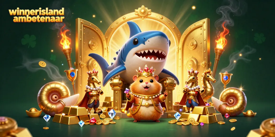 Join the golden hamster king on a treasure-filled journey at winnerisland ambtenaar casino for amazing jackpots.